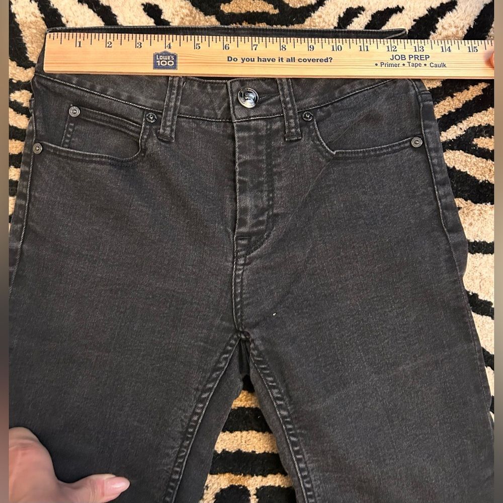 BURBERRY London womens 'Blangdon' Black Boot Cut Jeans Sz 26 - Picture 10 of 14